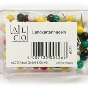 ALCO      Landkartennadeln      5mmx16mm