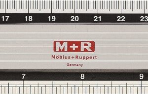 M+R       Metall-Lineal             40cm