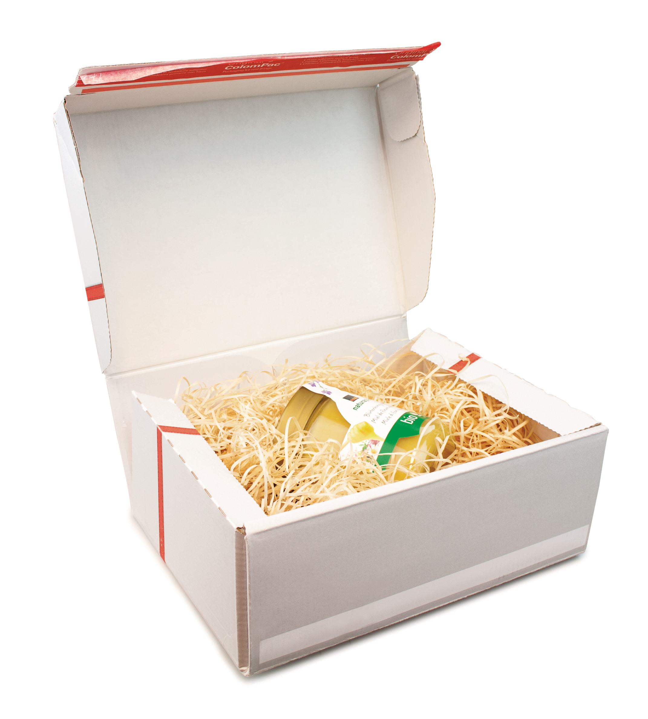 COLOMPAC Klappschachtel weiss