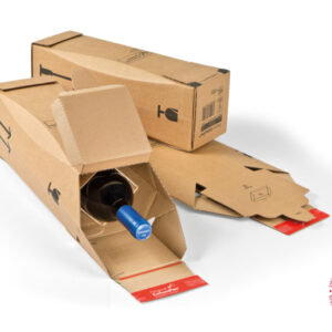 COLOMPAC  Flaschenkarton braun