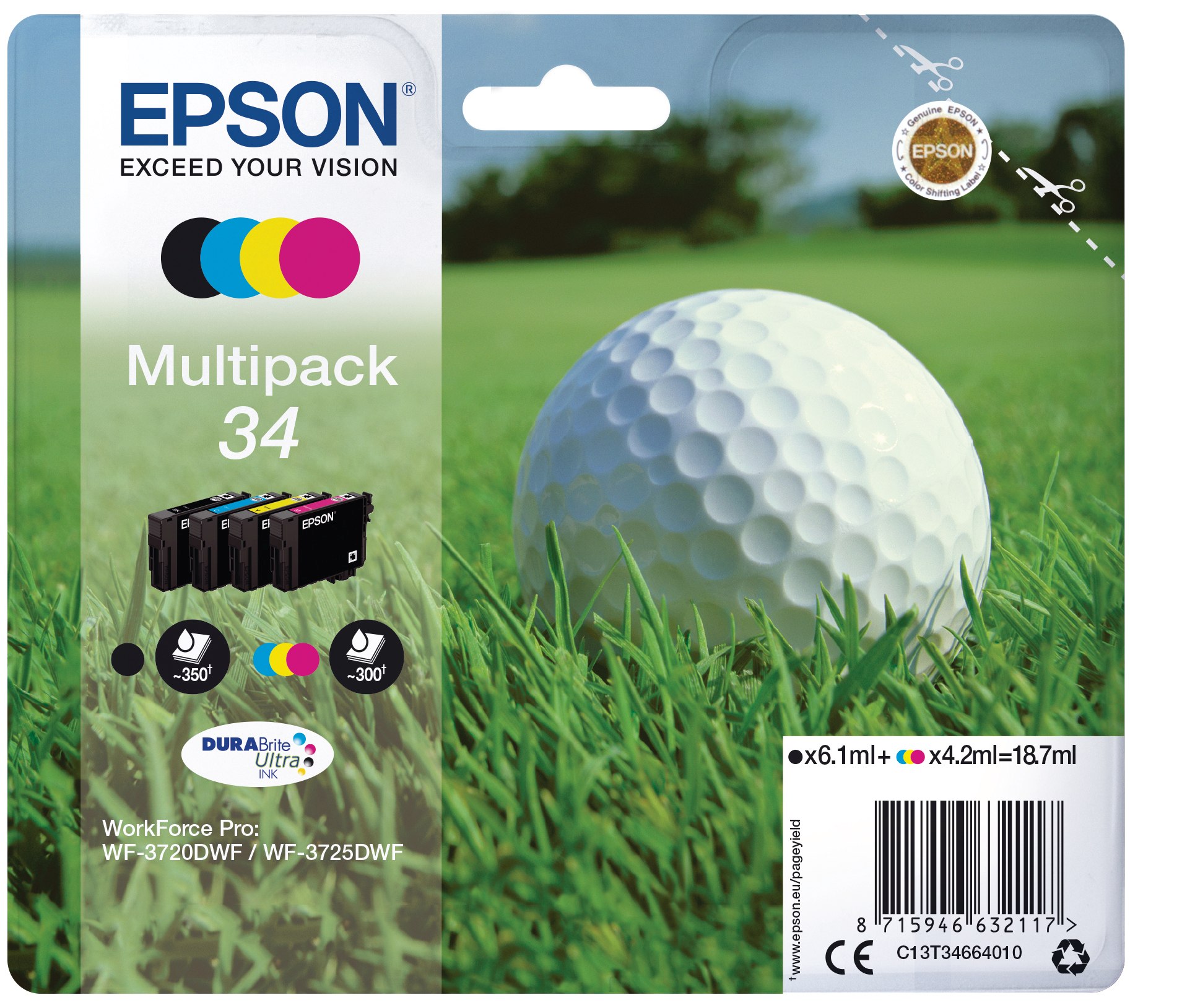 EPSON Multipack Tinte CMYBK