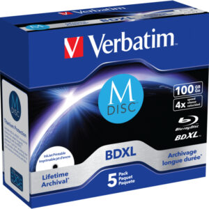 VERBATIM  BD-R   Jewel             100GB