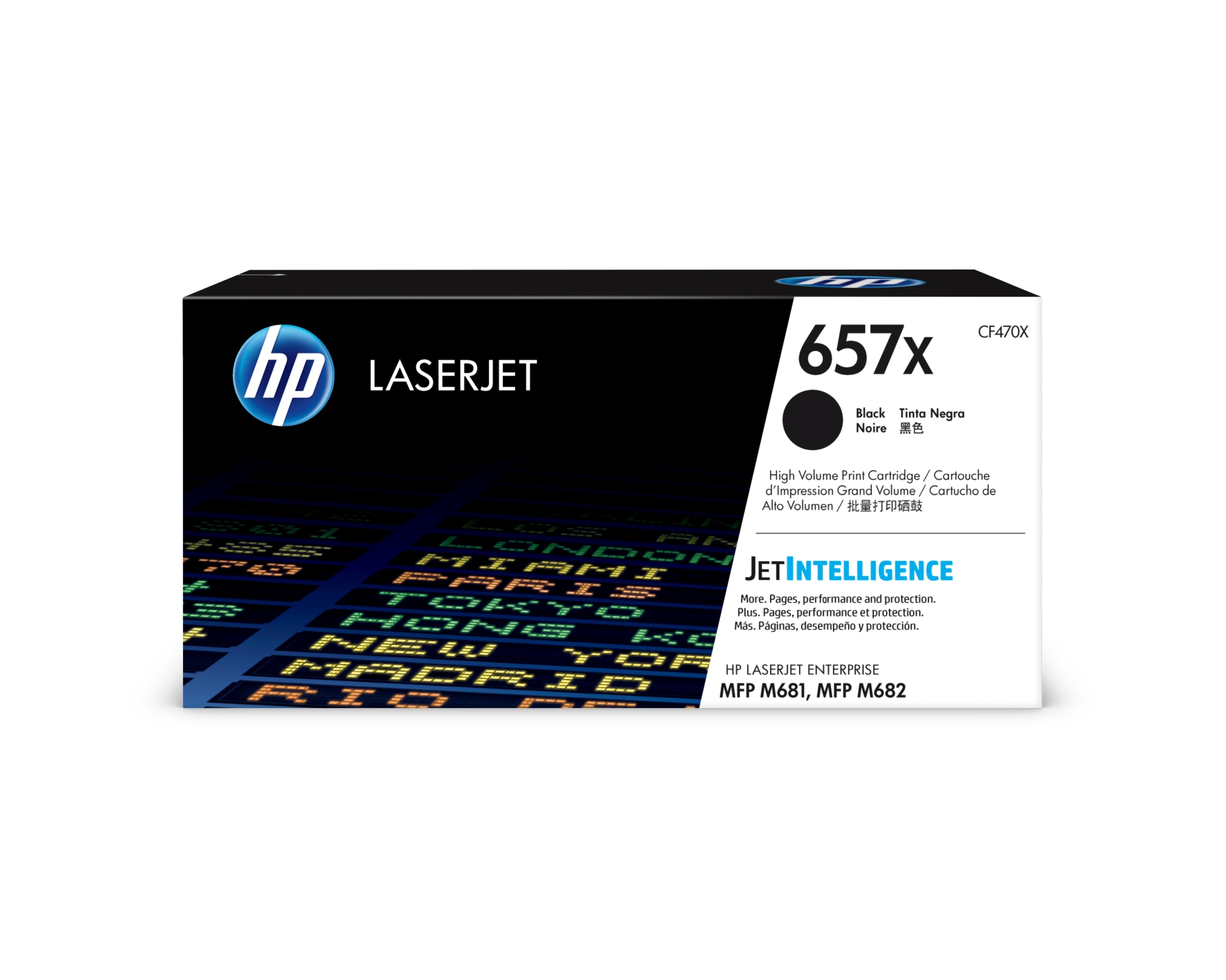 HP Toner-Modul 657X schwarz
