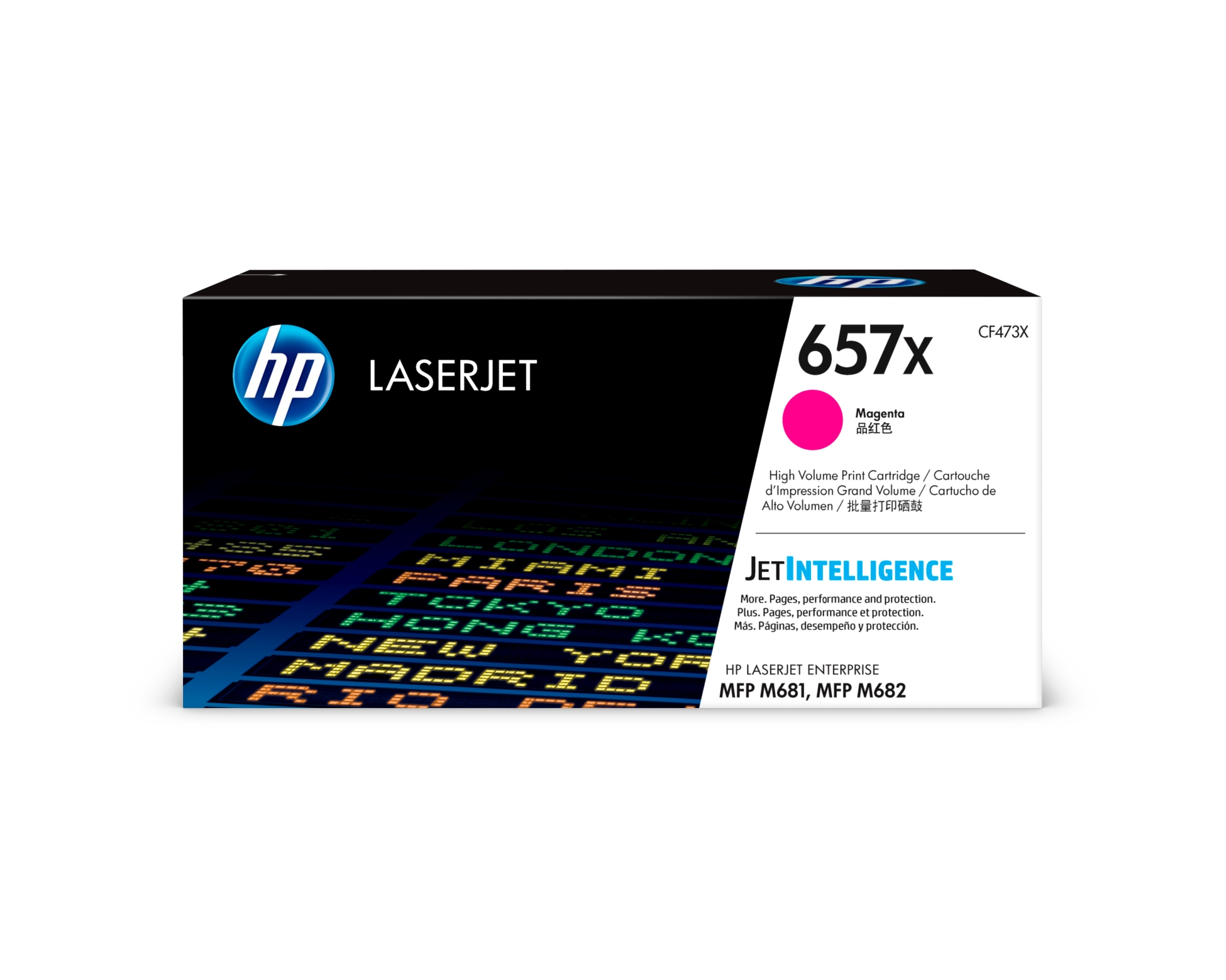 HP Toner-Modul 657X magenta
