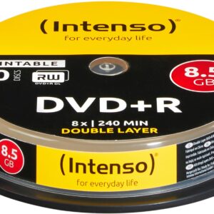 INTENSO   DVD+R    Cake Box        8.5GB
