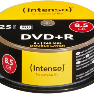 INTENSO   DVD+R    Cake Box        8.5GB