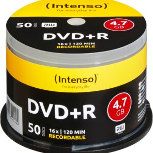 INTENSO   DVD+R    Cake Box        4.7GB