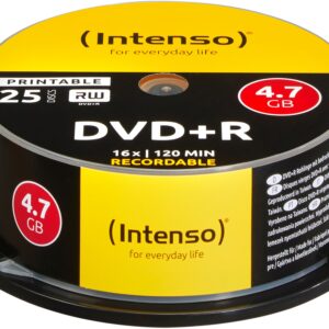 INTENSO   DVD+R    Cake Box        4.7GB