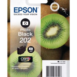 EPSON     Tintenpatrone 202   ph.schwarz