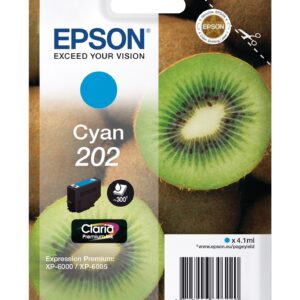 EPSON     Tintenpatrone 202         cyan