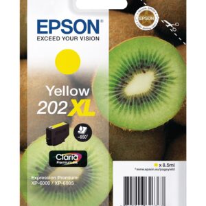 EPSON     Tintenpatrone 202XL     yellow
