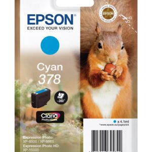 EPSON     Tintenpatrone 378         cyan