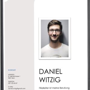 Bewerbungsmappe opak 2tlg.A4