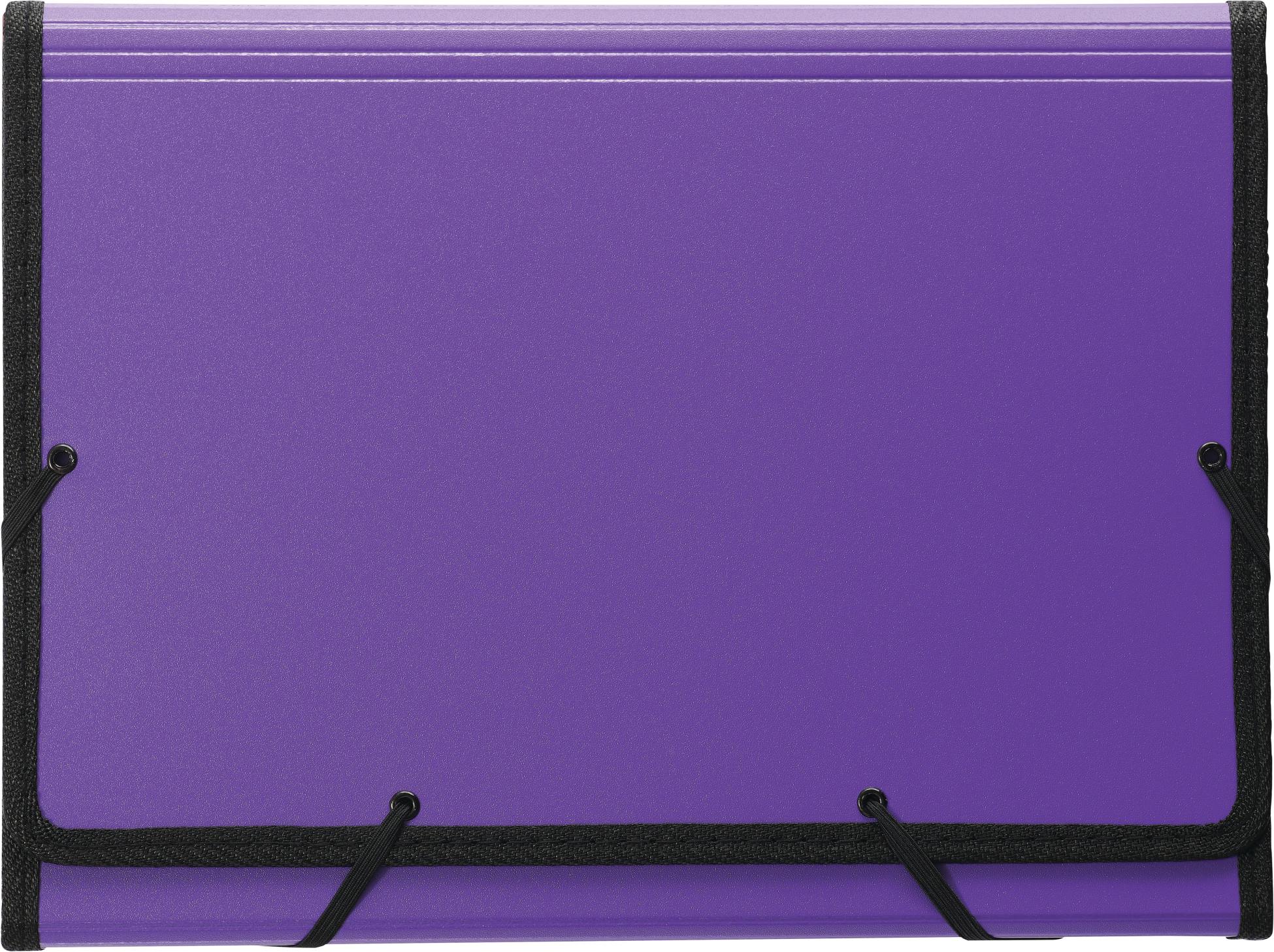 Fächermappe Colours A4 violett