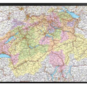 Schreibunterlage Schweiz 50x34cm