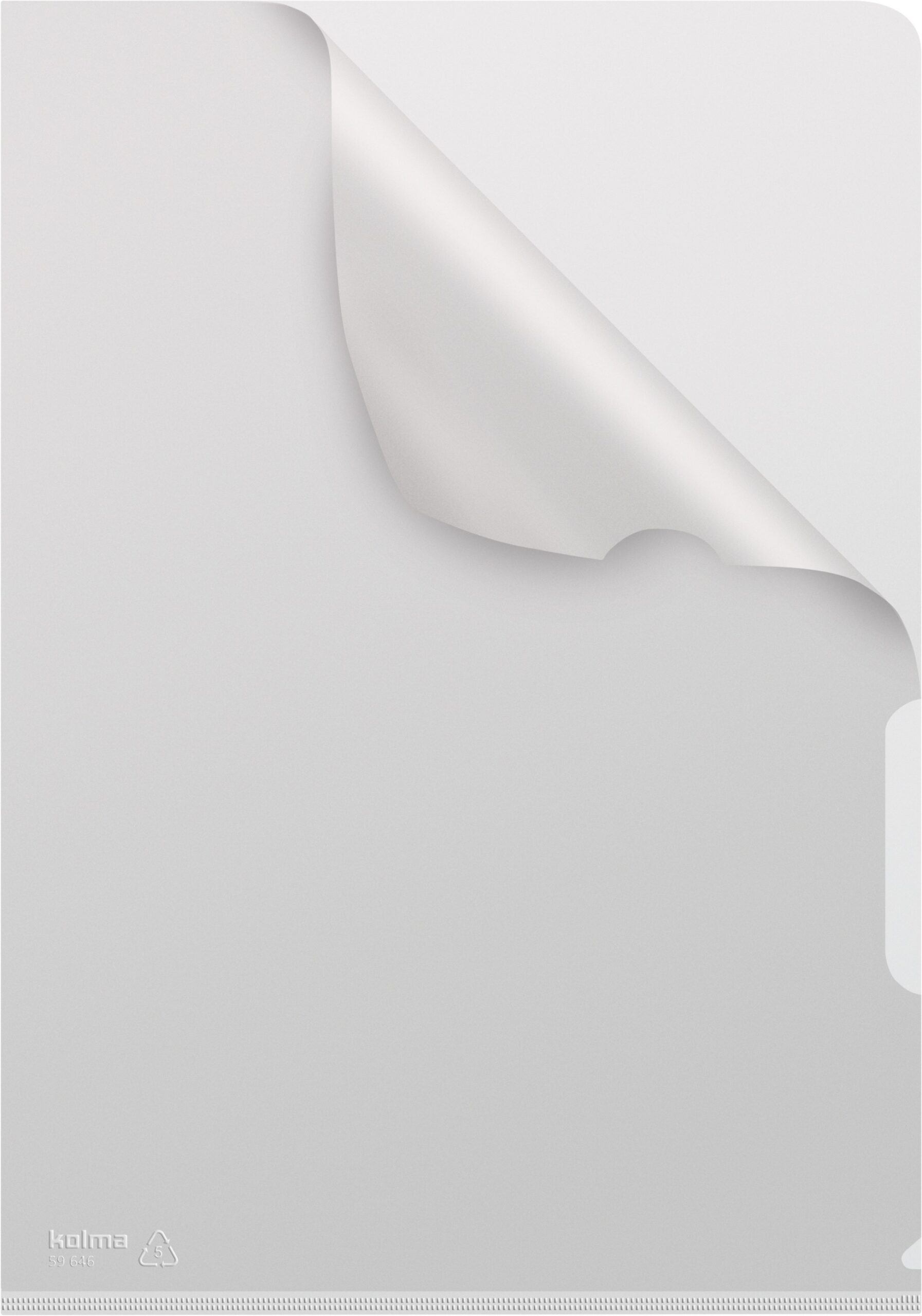 Visa Dossier A4 farblos