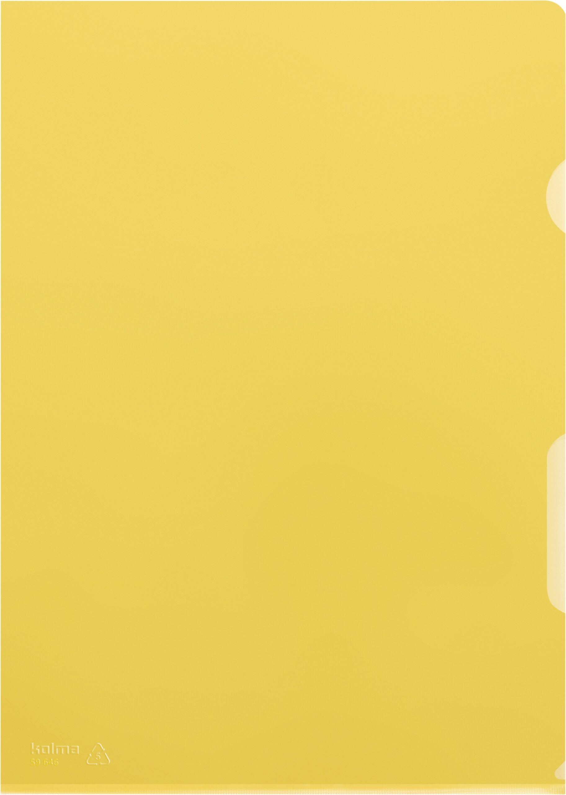 Visa Dossier A4 gelb