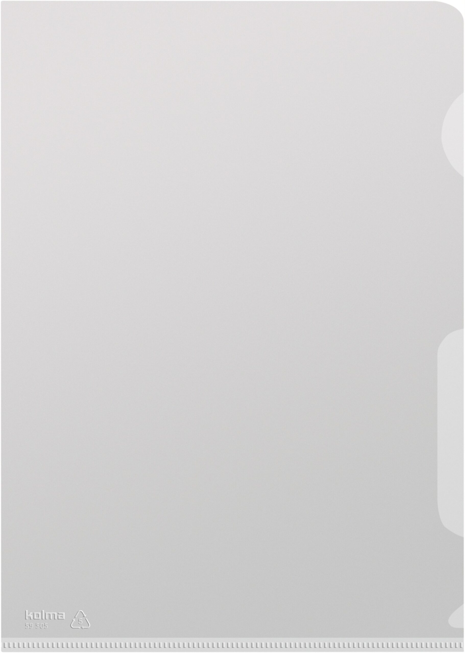 Visa Dossier A5 farblos