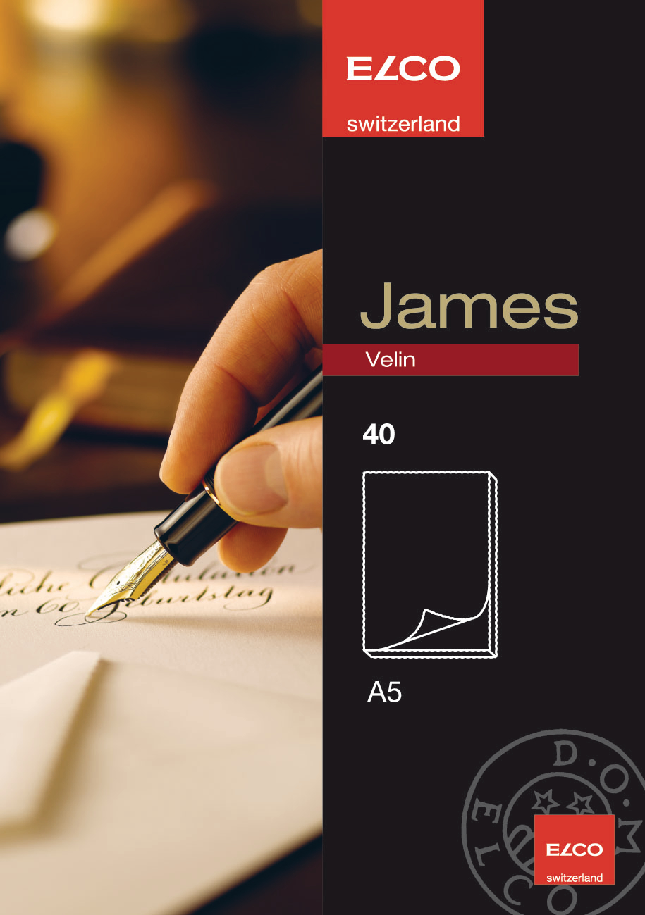 Schreibblock James Velin A5