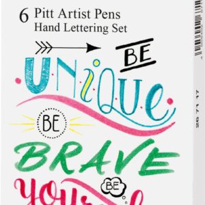 Pitt Artist Pen Handlettering 6er-Etui