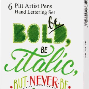 Pitt Artist Pen Handlettering 6er-Etui
