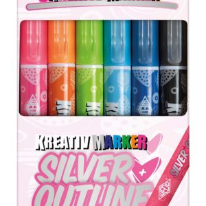 WEDO Kreativmarker Silver Outline