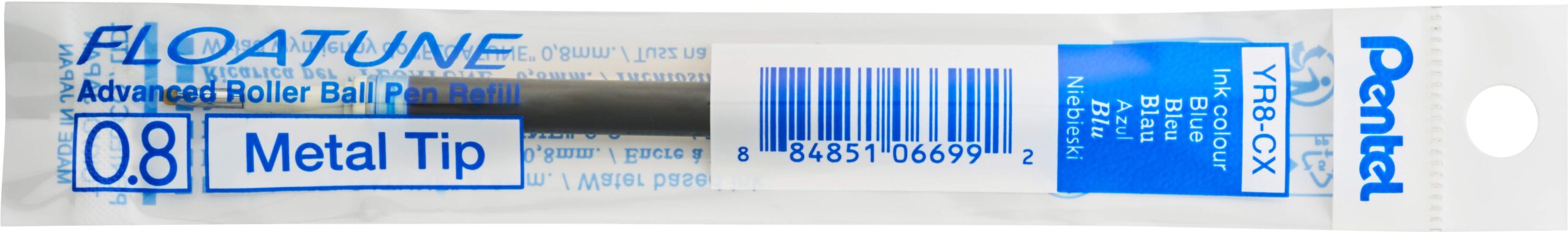 PENTEL Nachfüllmine FLOATUNE 0.8mm blau