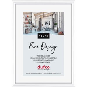 Wechselrahmen Kunststoff weiss 13x18