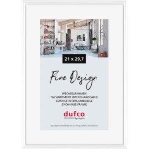Wechselrahmen Kunststoff weiss 21x29.7