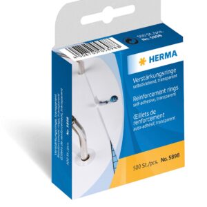 Verstärkungsringe transparent 500 Stück