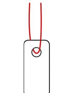 Hänge-Etiketten 10x22mm