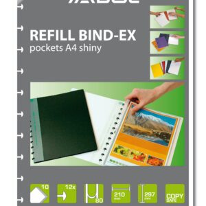 Bindex Zeigebuchtasche A4 genarbt