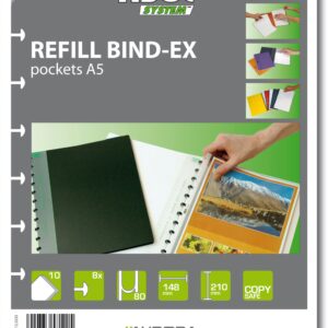 Bindex Zeigebuchtasche A5 genarbt