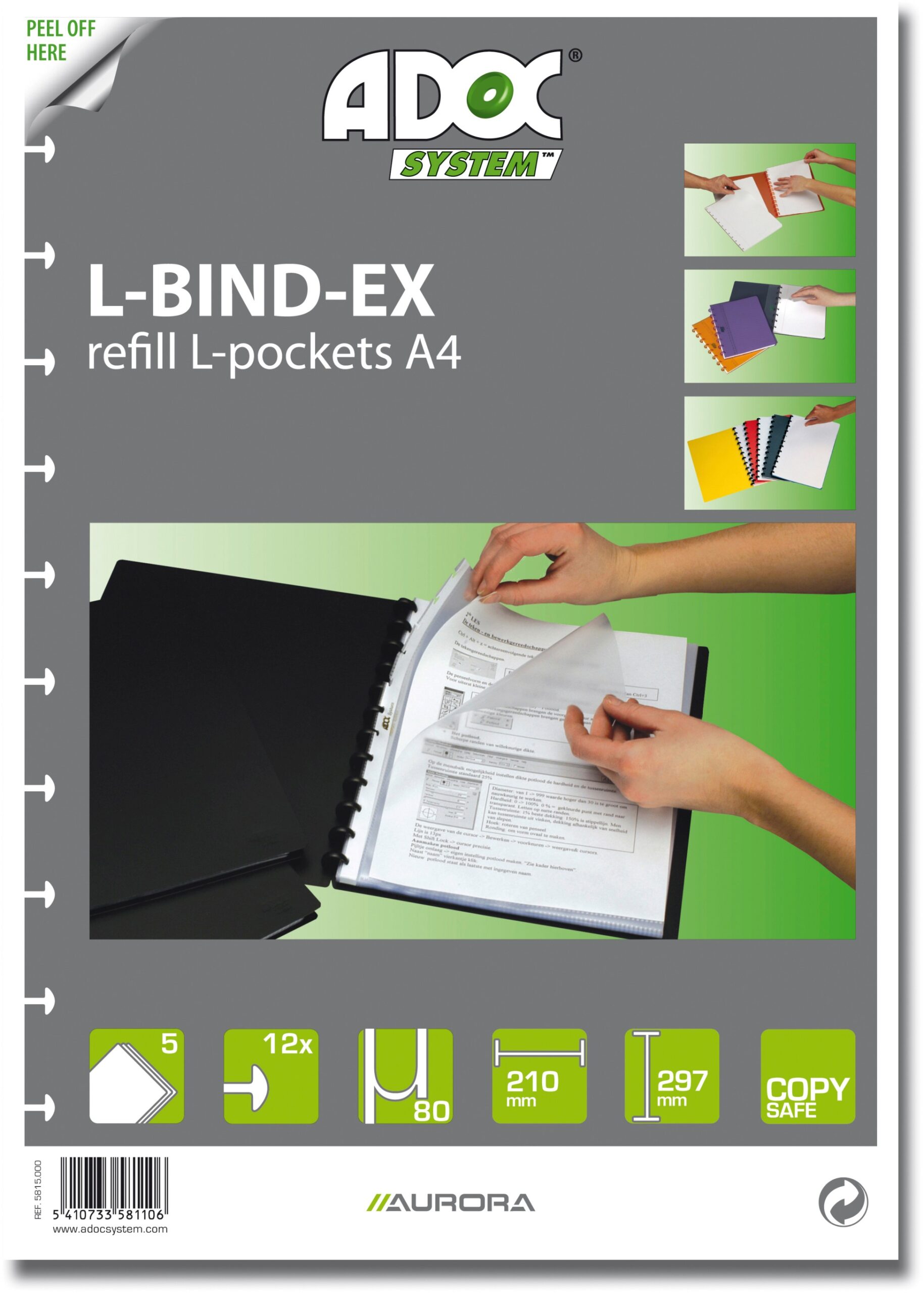 Bindex L-Bind A4 refill