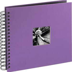 Spiralalb.Fine Art lila 28x24cm