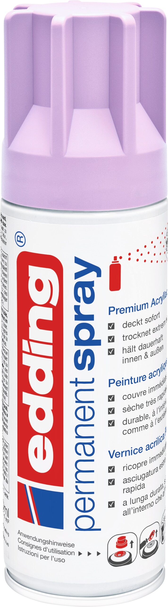 Acryllack Spray seidenmatt light