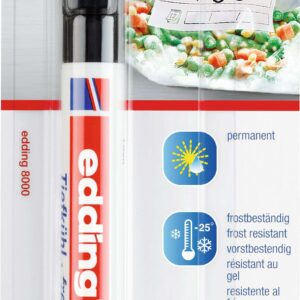 Edding 8000 Tiefkühl schwarz