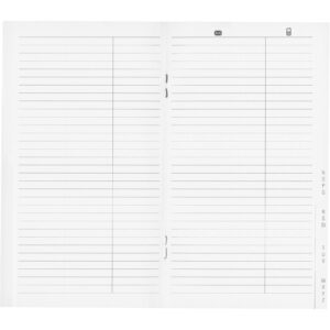 Adressenregister 8.5x15.3