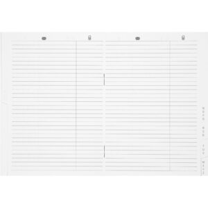 Adressenregister 10x13.9