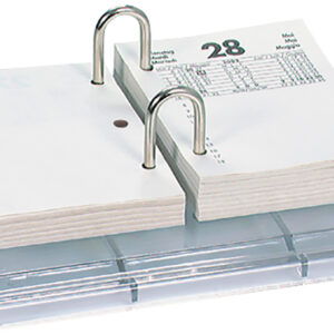 Kalendersockel Kunststoff tran