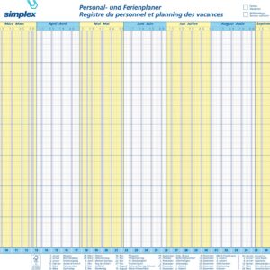 Personal- u. Ferienplaner 2027