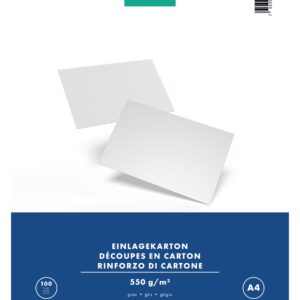 BÜROLINE Einlagekarton für A4 100 Stück