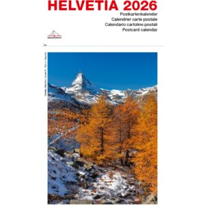 Postkartenkalender Helvetia 2026