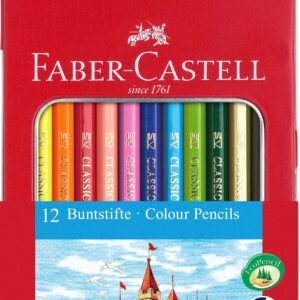 Farbstifte Classic color 12er Metallschachtel