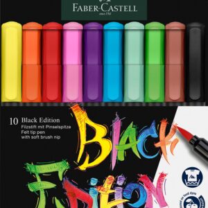 Black Edition Brush Pens Pastell 10er