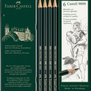 6 Faber-Castell 9000
