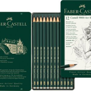Bleistift CASTELL 9000 ART SET 8B-2H