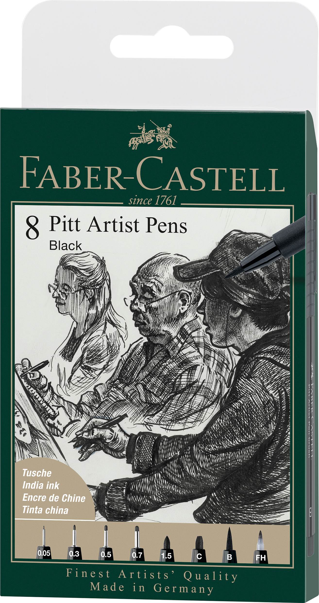 PITT artist pen 8er Etui