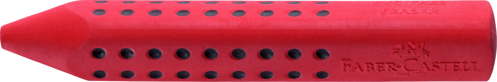 Grip 2001 Dreieckradiergummi rot/blau