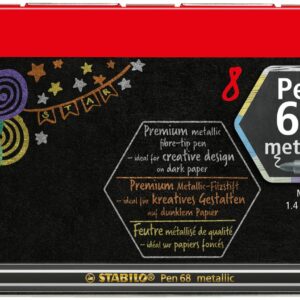 STABILO Pen 68 metallic 8er Set
